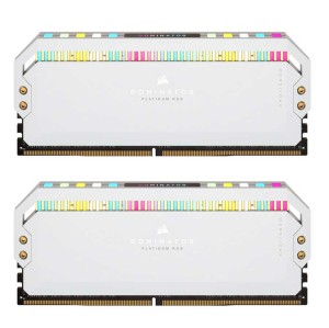 رم کامپیوتر Corsair Dominator Platinum RGB DDR5 32GB (2×16GB) 5600MHz CL36
