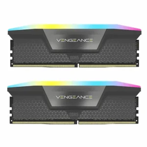 رم دسکتاپ دو کاناله VENGEANCE® RGB 32GB (2x16GB) DDR5 DRAM 5200MT/s CL40 (استوک)