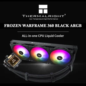 خنک‌کننده Thermalright Frozen Warframe 360 Black ARGB