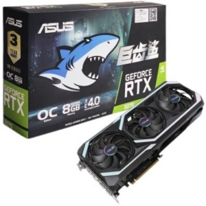 کارت گرافیک ایسوس مدل Asus RTX 3070  Shark MEGALODON OC LHR 8GB