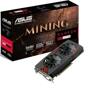 کارت گرافیک ایسوس مدل  Asus RX470 8Gb DVI