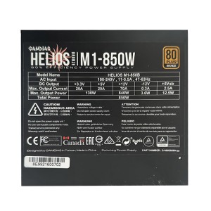 منبع تغذیه استوک Gamdias HELIOS M1-850B