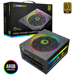 پاور ماژولار Gamemax RGB 1050W STD