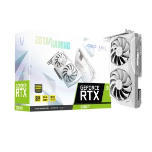 کارت گرافیک ZOTAC GAMING GeForce RTX 3060 Ti  8GB AMP White Edition
