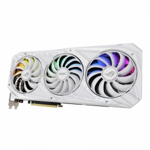 کارت گرافیک استوک RTX 3070 Asus Rog Strix white Edition OC 8GB