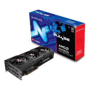 کارت گرافیک Sapphire PULSE Radeon RX 9070 XT AMD 16 GB GDDR6 با ظرفیت 16 گیگابایت