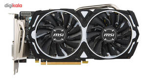 کارت گرافیک ام اس آی مدل MSI RX 470 ARMOR 4G OC (استوک)