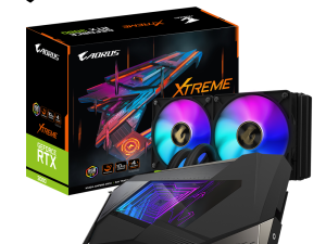 کارت گرافیک گیگابایت مدل Gigabyte 3080 Aorus Xtreme Waterforce 10 Gb (استوک)