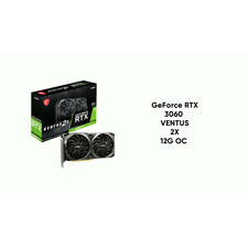 کارت گرافیک ام اس آی مدل GeForce RTX 3060 VENTUS 2X 12G OC (استوک)