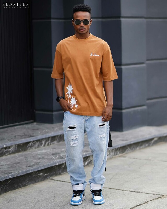 تیشرت آستین کوتاه چاپی