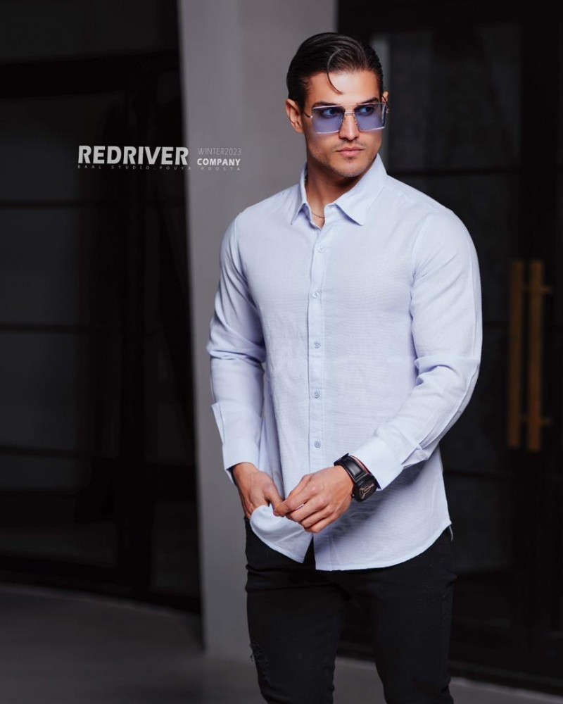 پیراهن کنف پنبه آستین بلند کد 1216