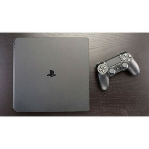 کنسول بازی سونی مدل Playstation 4 Slim ریجن 3 سری CUH-2218B ظرفیت 1 ترابایت به همراه کارت نصب 20 عدد بازی