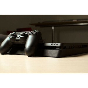 کنسول بازی سونی مدل Playstation 4 Slim ریجن 3 سری CUH-2218B ظرفیت 1 ترابایت به همراه کارت نصب 20 عدد بازی