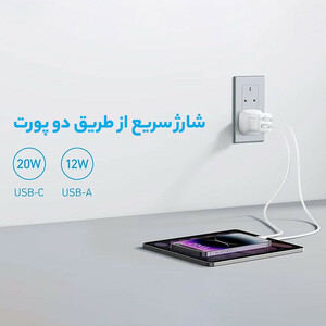 شارژر دیواری 33 وات انکر مدل A2331