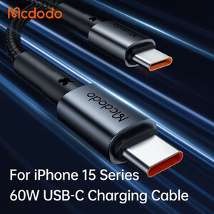 شارژر فندکی 30 وات مک دودو مدل CC-7493 W-Cable به همراه کابل USB-C