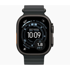 ساعت هوشمند 49 میلی متری اپل مدل Ultra 3 Black Titanium Case با بند Ocean