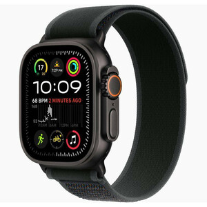 ساعت هوشمند اپل مدل Ultra 2 Black Titanium Case Alpine Loop 49mm