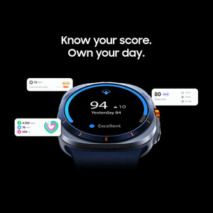 ساعت هوشمند 47 میلی‌متری سامسونگ مدل Galaxy Watch Ultra 2025 با بند مارین