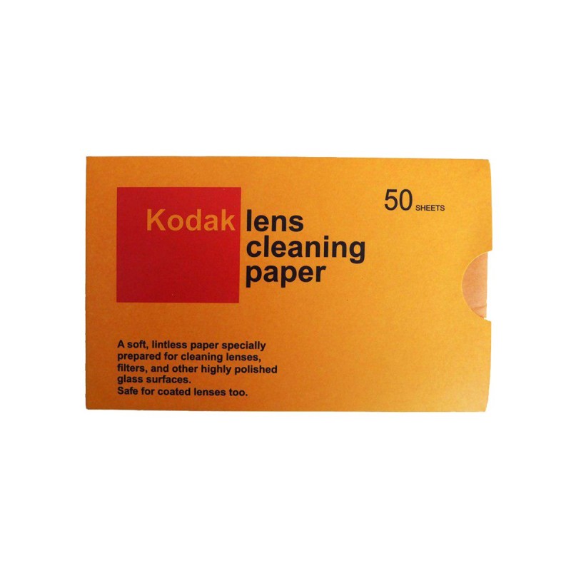 کاغذ لنزپاکن یا تمیز کننده لنز دوربین میکروسکوپ تلسکوپ و انواع عدسی و اپتیک ( لنز کلینر ) کوداک