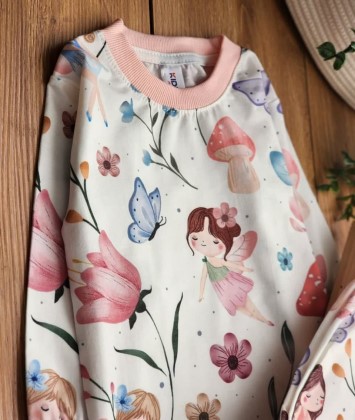 بلوز شلوار راحتی فرشته و گل