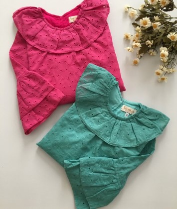 شومیز خامه دوزی دیبا