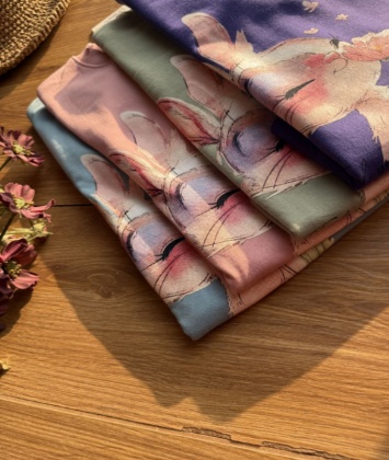 بلوز شلوار خرگوش و گل