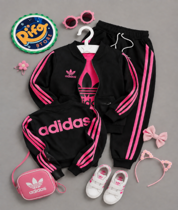 سه تیکه آدیداس Adidas مشکی