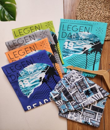 تیشرت شلوارک هاوایی