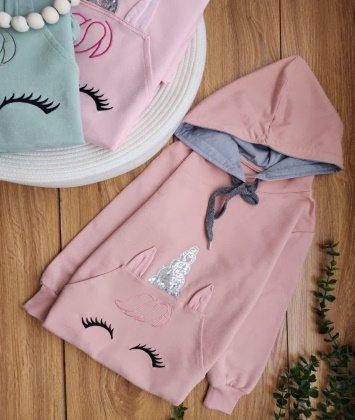 هودی دخترانه یونیکورن