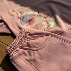 بلوز شلوار خرگوش و گل