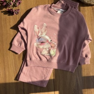 بلوز شلوار خرگوش و گل