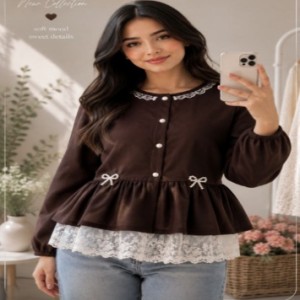 شومیز دخترانه پاپیون