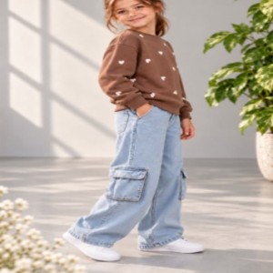لباس دخترانه طرح قلب