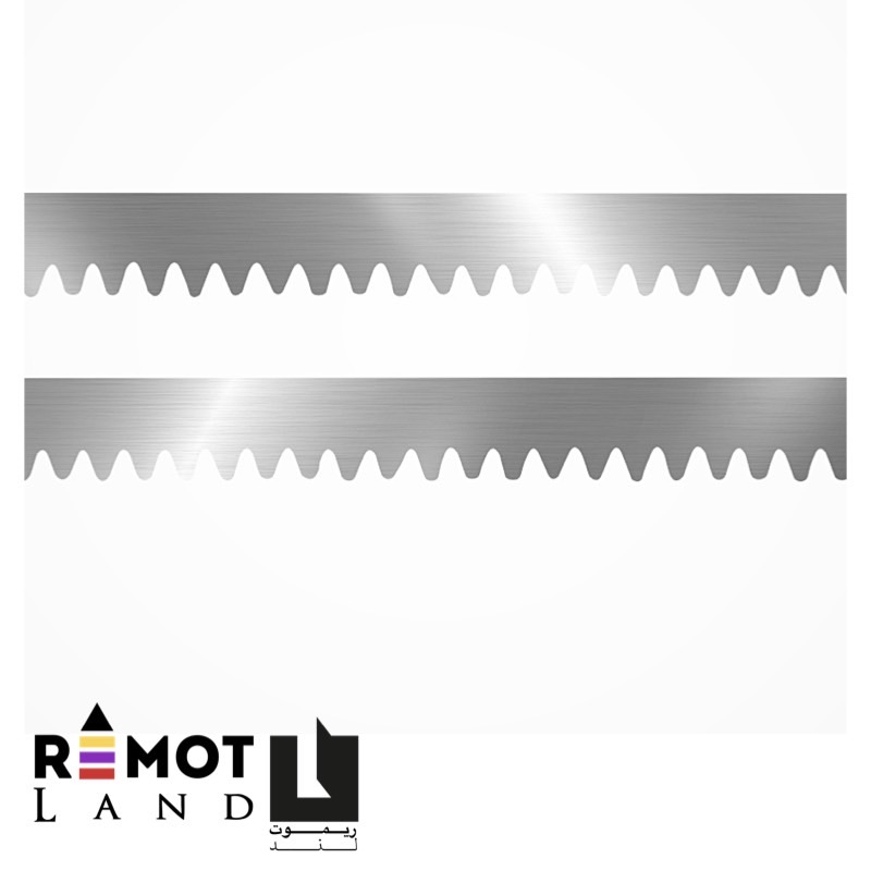 ریل فولادی ( دنده شانه‌ای ) | (یک متری)