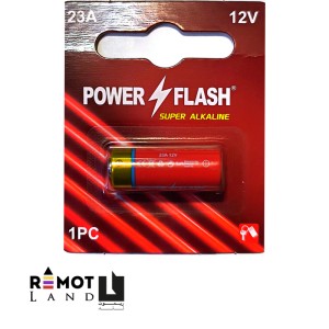 باتری آلکالاین 12 ولت 23A پاور فلش اصلی POWER FLASH