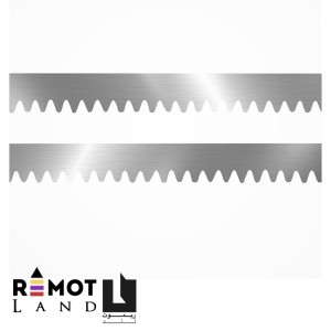 ریل فولادی ( دنده شانه‌ای ) | (یک متری)