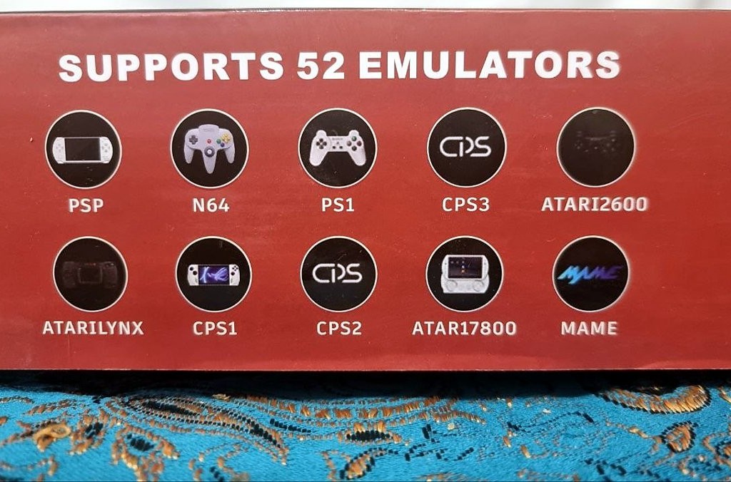 شبیهسازهای گیم استیک M22؛ PSP، PS1، N64، CPS و MAME