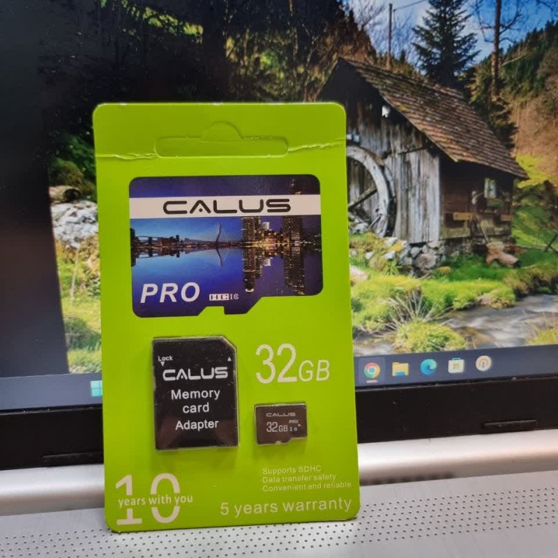 مموری کارت حافظه ۳۲ گیگابایت CALUS PRO همراه با آداپتور Memory Card