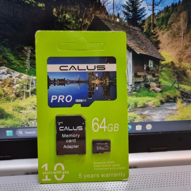 کارت حافظه ۶۴ گیگابایت CALUS PRO همراه با آداپتور Memory Card