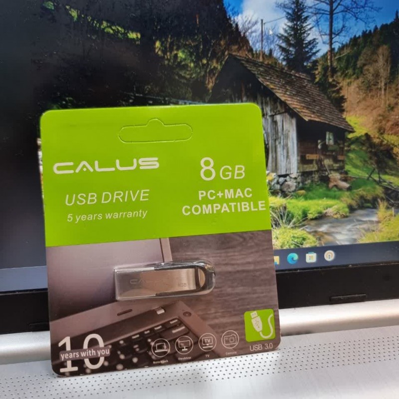 فلش مموری ۸ گیگابایت CALUS USB 3.0 سازگار با PC و Mac