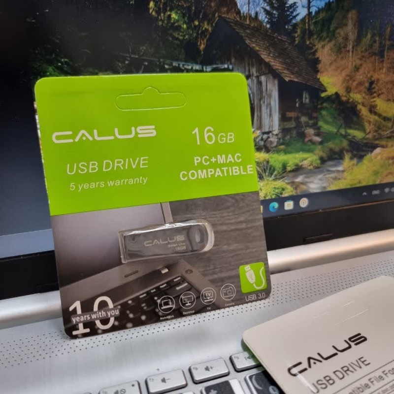 فلش مموری ۱۶ گیگابایت CALUS USB 3.0 سازگار با PC و Mac