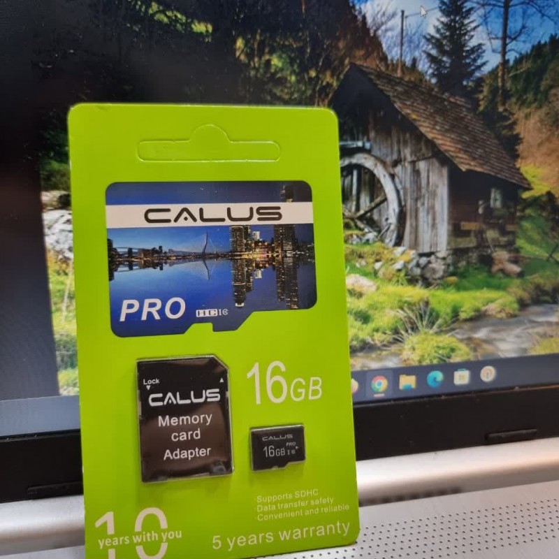 کارت حافظه ۱۶ گیگابایت CALUS PRO همراه با آداپتور