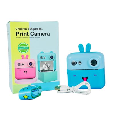 دوربین چاپ فوری کودکانه با کیفیت۴۸مگاپیکسل طرح خرگوش