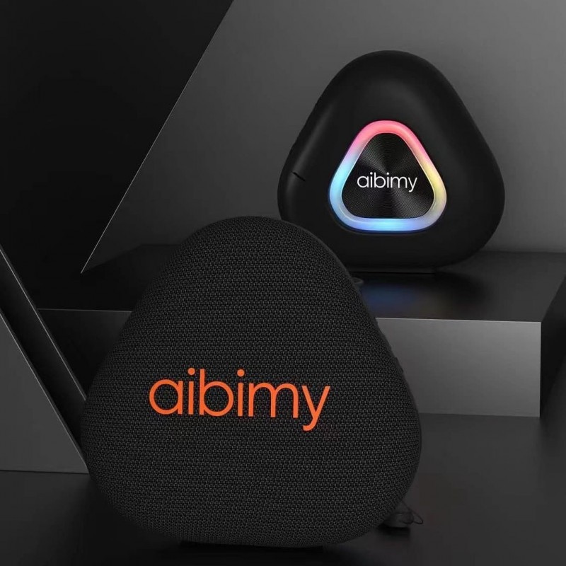 اسپیکر بلوتوث ضدآب aibimy مدل MY263BT با نورپردازی RGB و کیفیت صدای بالا