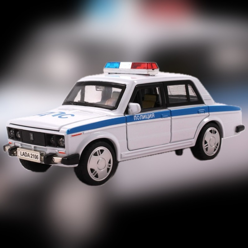 ماکت فلزی ماشین پلیس فیات لادا