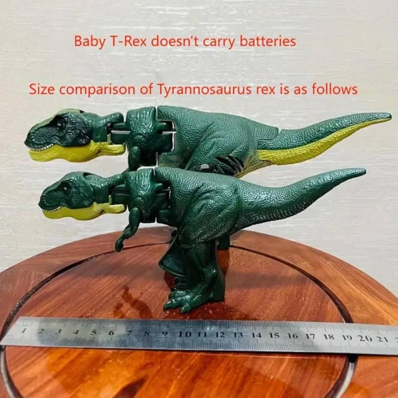 اسباب‌بازی دایناسور متحرک تی‌رکس - هیجان‌انگیزترین انتخاب برای کودکان