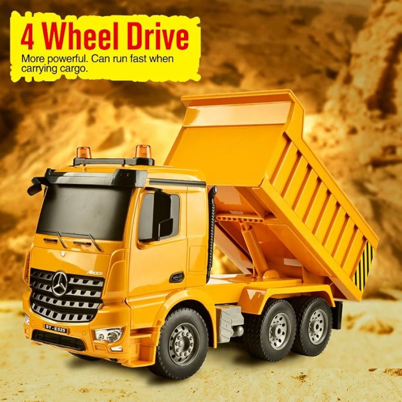 کامیون کنترلی مرسدس بنز مدل E525-003 با بالابر برقی و سیستم 4WD