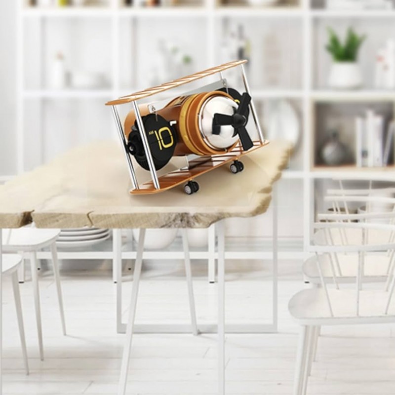 ساعت ورقه ای طرح هواپیما مدل Flip Clock Airplane