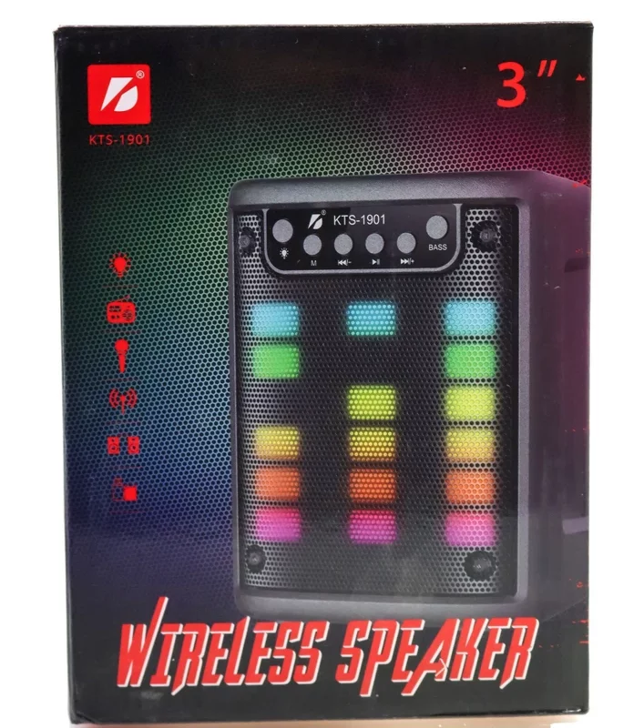 اسپیکر بلوتوثی قابل حمل مدل KTS-1901