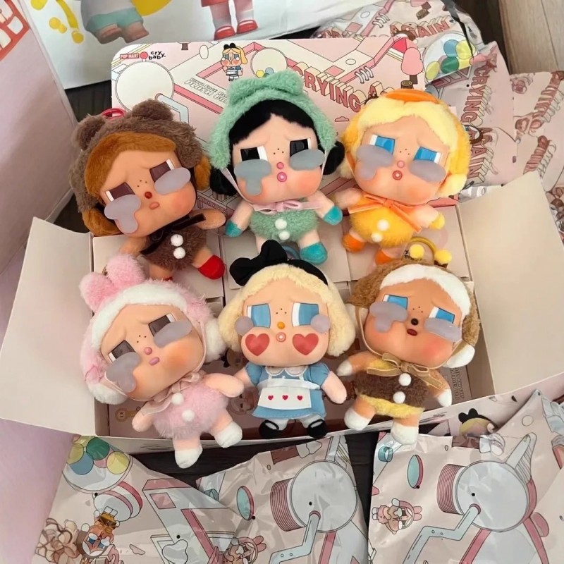 لبوبو عروسک کرای بیبی پاپ مارت جعبه شانسی